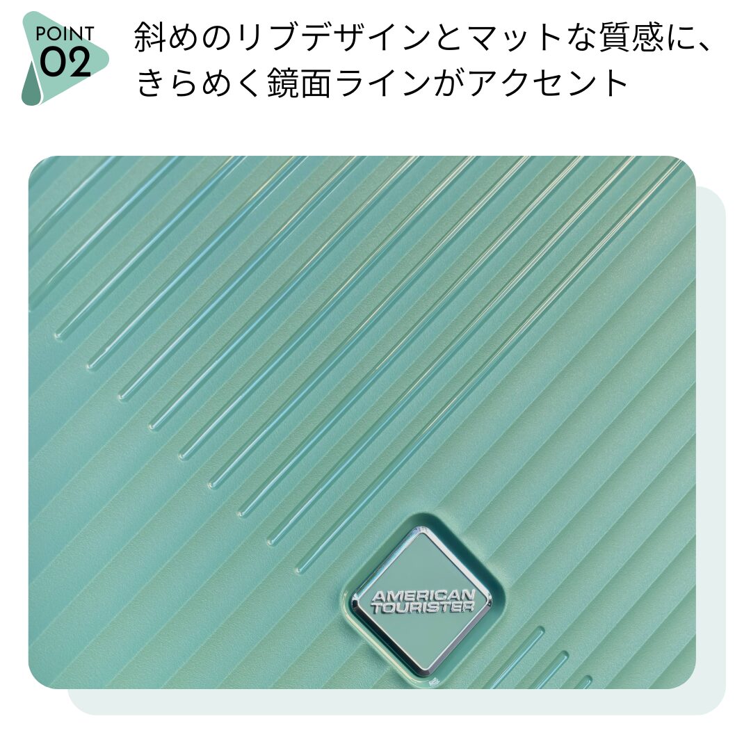 アメリカンツーリスター ダイアジップ スピナー76 無料預け入れ Lサイズ サムソナイト スーツケース - 画像 (4)
