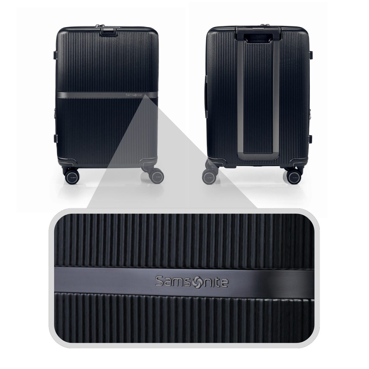 サムソナイト ミンター スピナー61 スーツケース 拡張機能付き 無料預け入れ Mサイズ samsonite - 画像 (14)