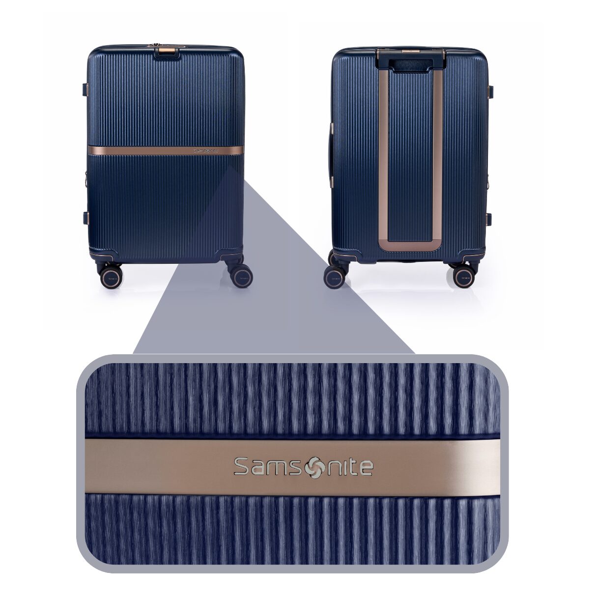 サムソナイト ミンター スピナー61 スーツケース 拡張機能付き 無料預け入れ Mサイズ samsonite - 画像 (17)