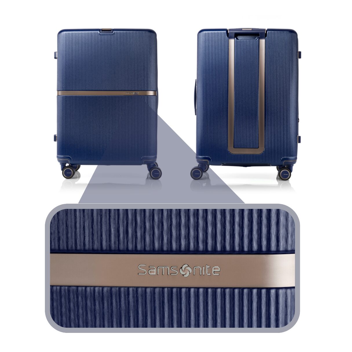 サムソナイト ミンター スピナー69 スーツケース 拡張機能付き 無料預け入れ Mサイズ samsonite - 画像 (17)