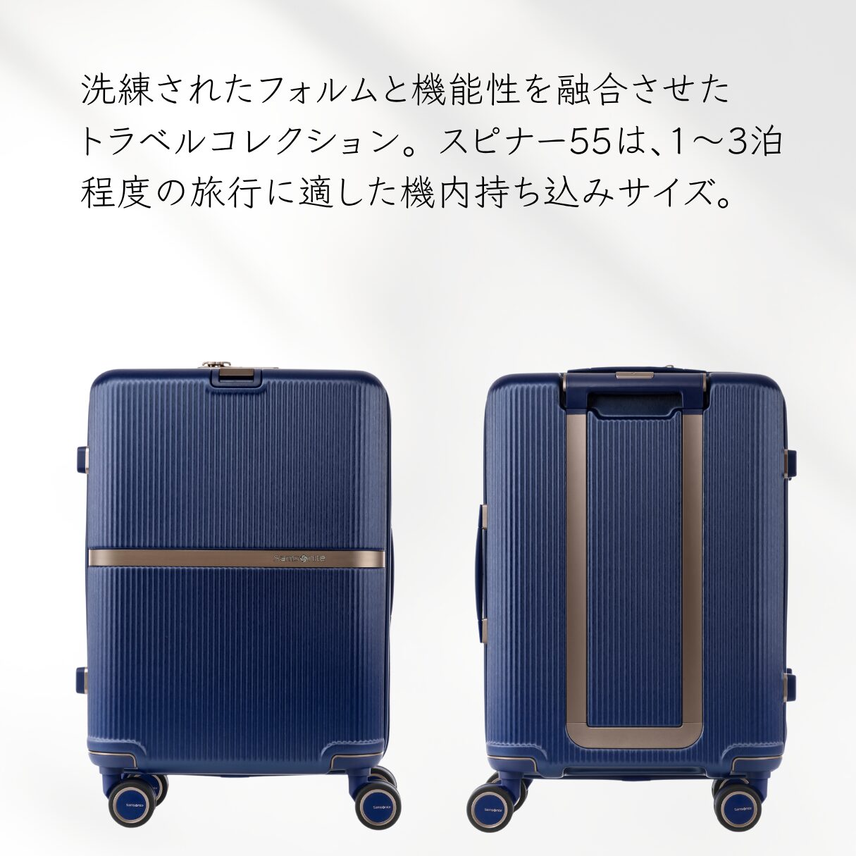 サムソナイト ミンター スピナー55 スーツケース 機内持ち込み Sサイズ - 画像 (6)
