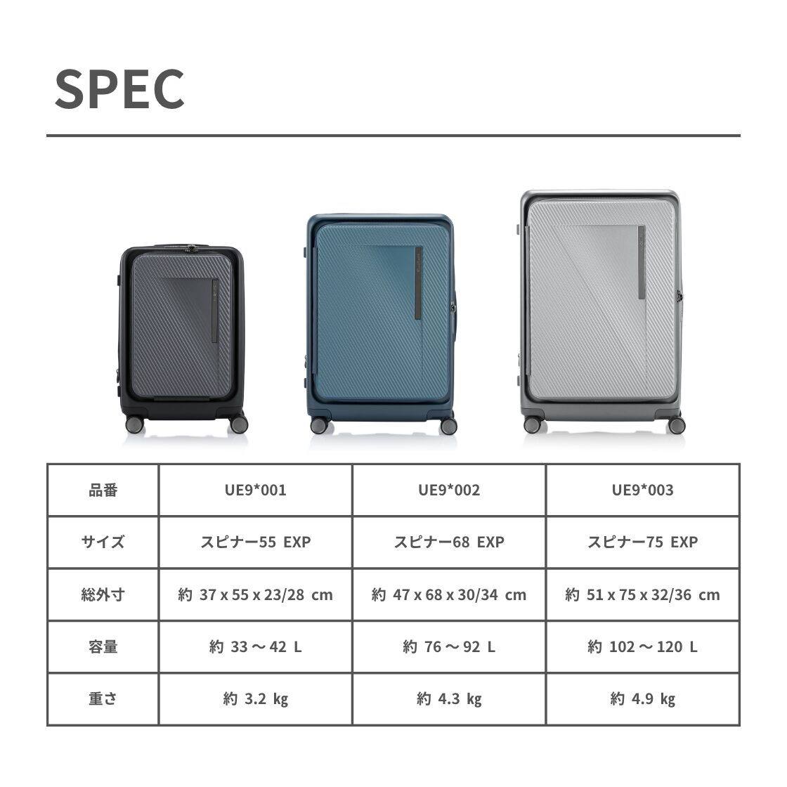 サムソナイト ジップリックスFT スピナー75 Lサイズ 無料預け入れ samsonite - 画像 (10)