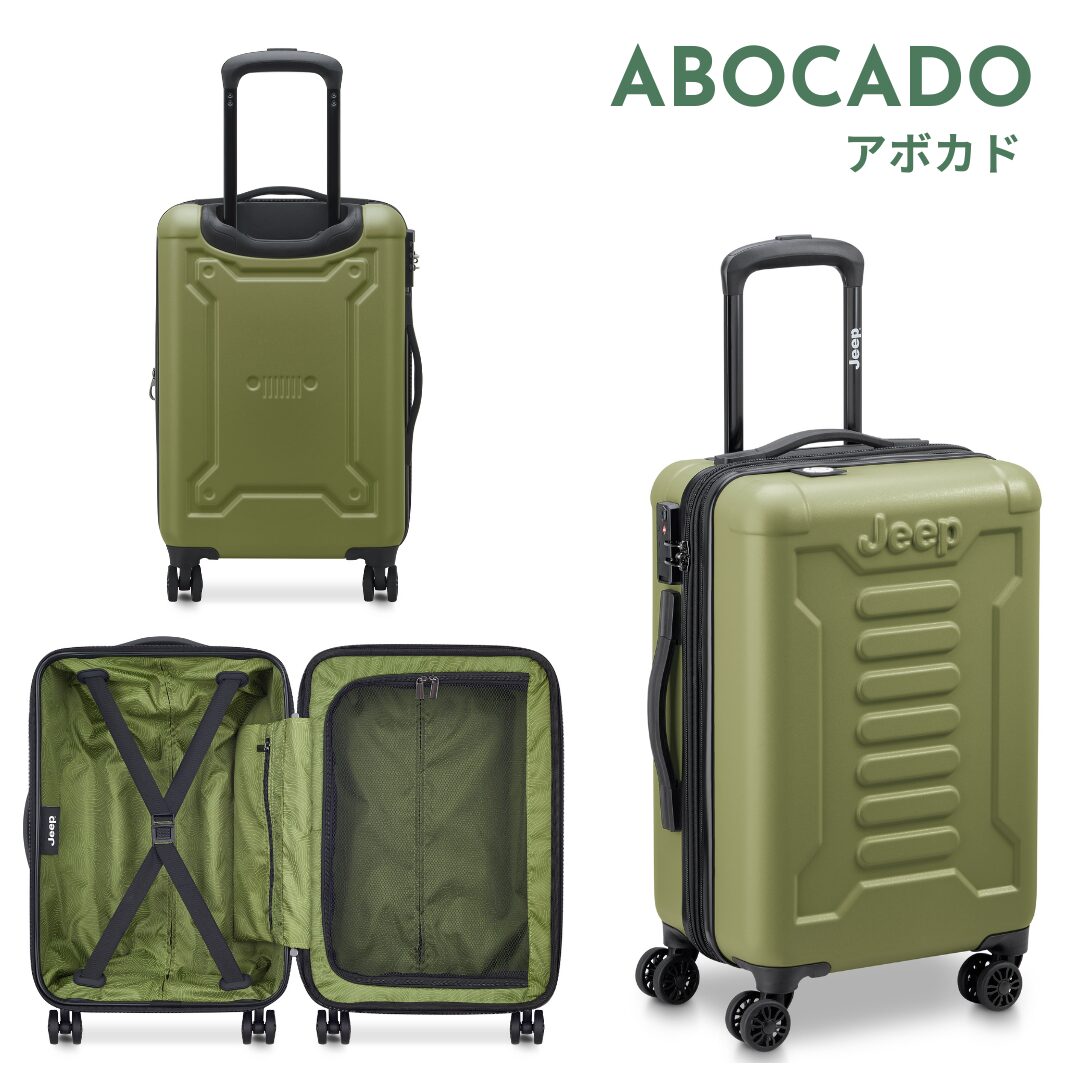 ジープ Jeep スーツケース アトモス 拡張機能付き 機内持ち込み Sサイズ - 画像 (3)