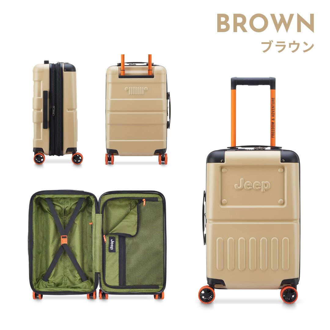 ジープ Jeep スーツケース サミット 機内持ち込み Sサイズ - 画像 (4)