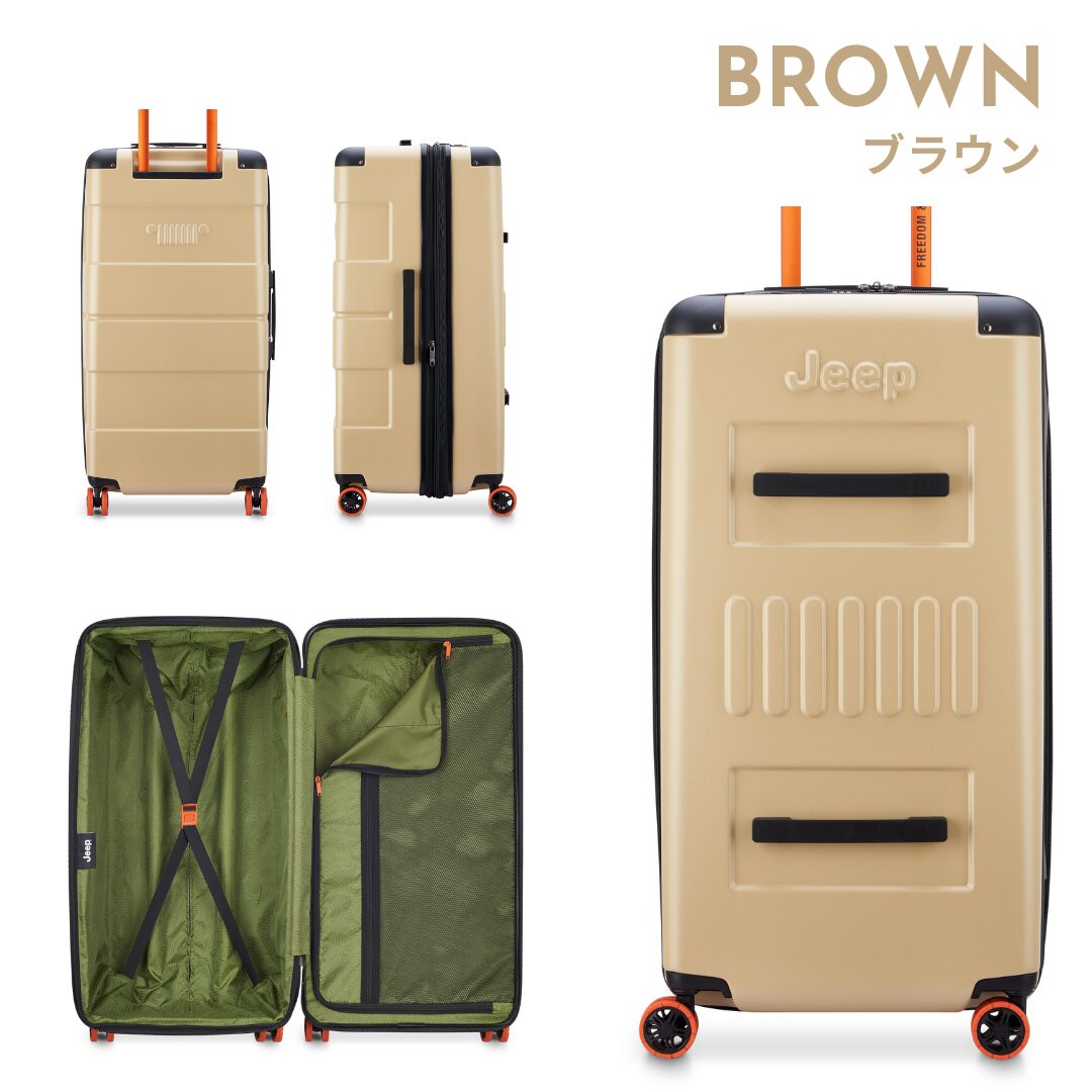 ジープ Jeep スーツケース サミット 大容量 Lサイズ - 画像 (4)