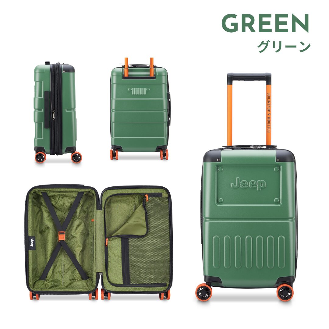 ジープ Jeep スーツケース サミット 機内持ち込み Sサイズ - 画像 (5)