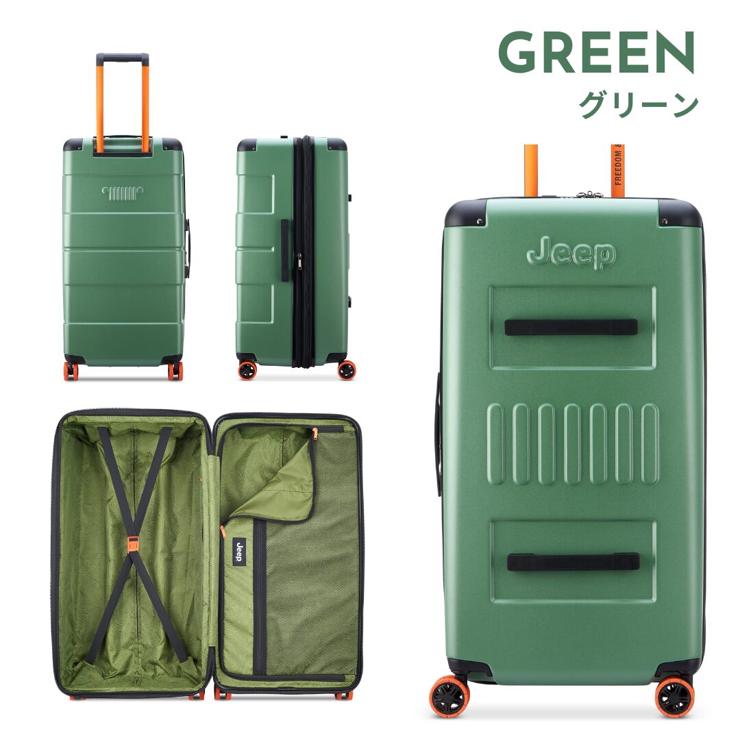ジープ Jeep スーツケース サミット 大容量 Lサイズ - 画像 (2)