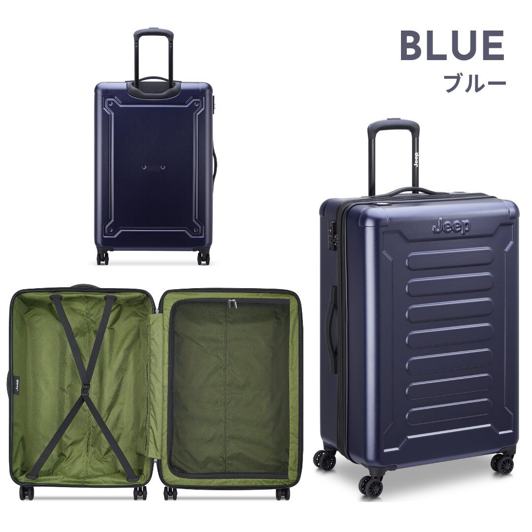 ジープ Jeep スーツケース アトモス 拡張機能付き 無料預け入れ Lサイズ - 画像 (5)