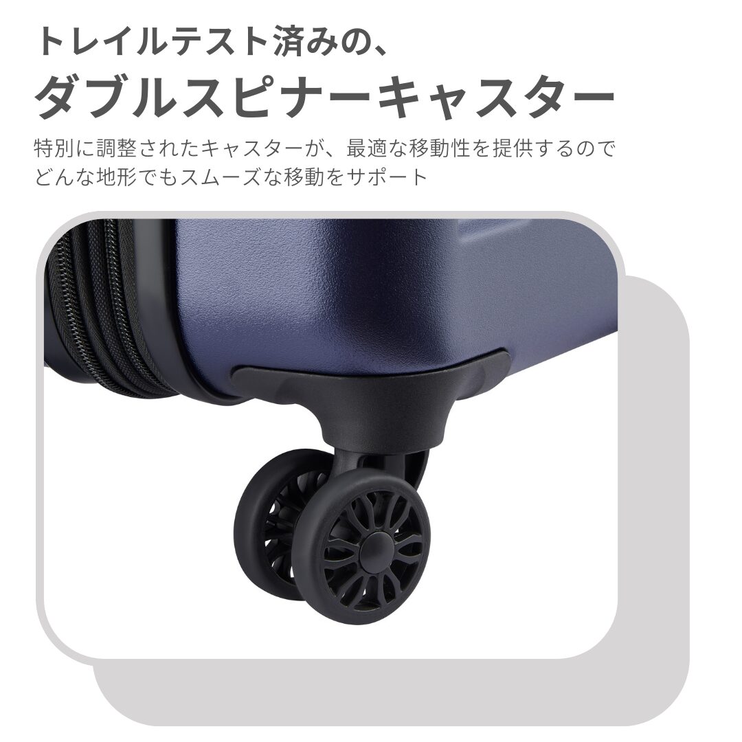 ジープ Jeep スーツケース アトモス 拡張機能付き 機内持ち込み Sサイズ - 画像 (8)