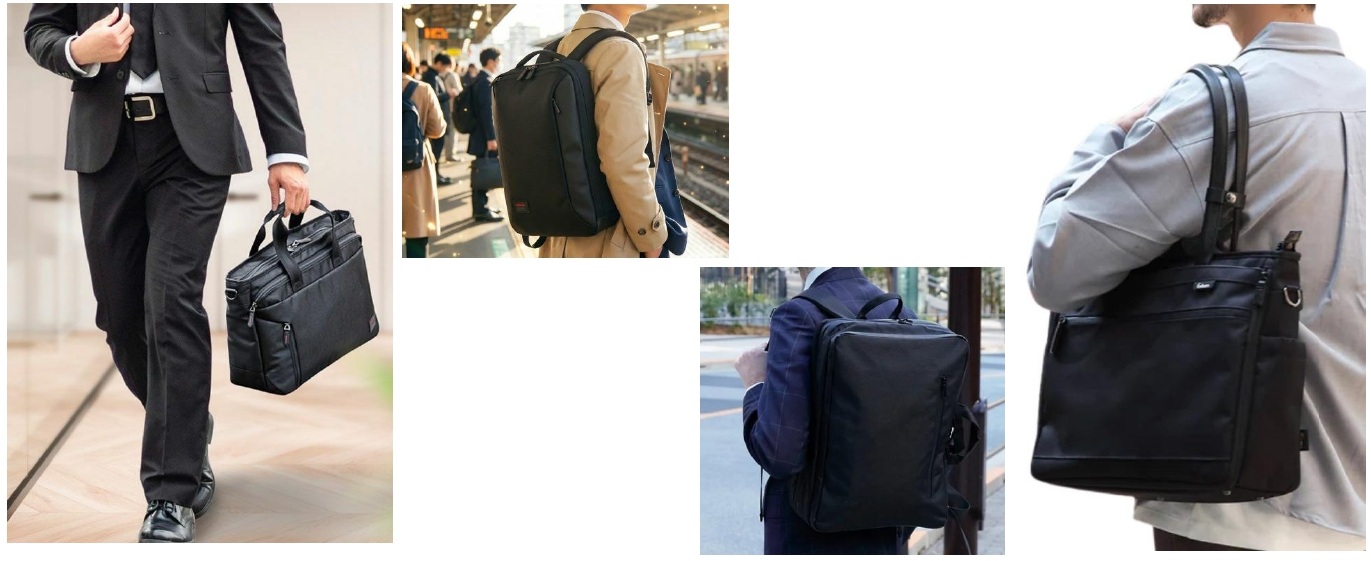 ビジネスバッグの種類と特徴|選び方と良し悪しを徹底解説